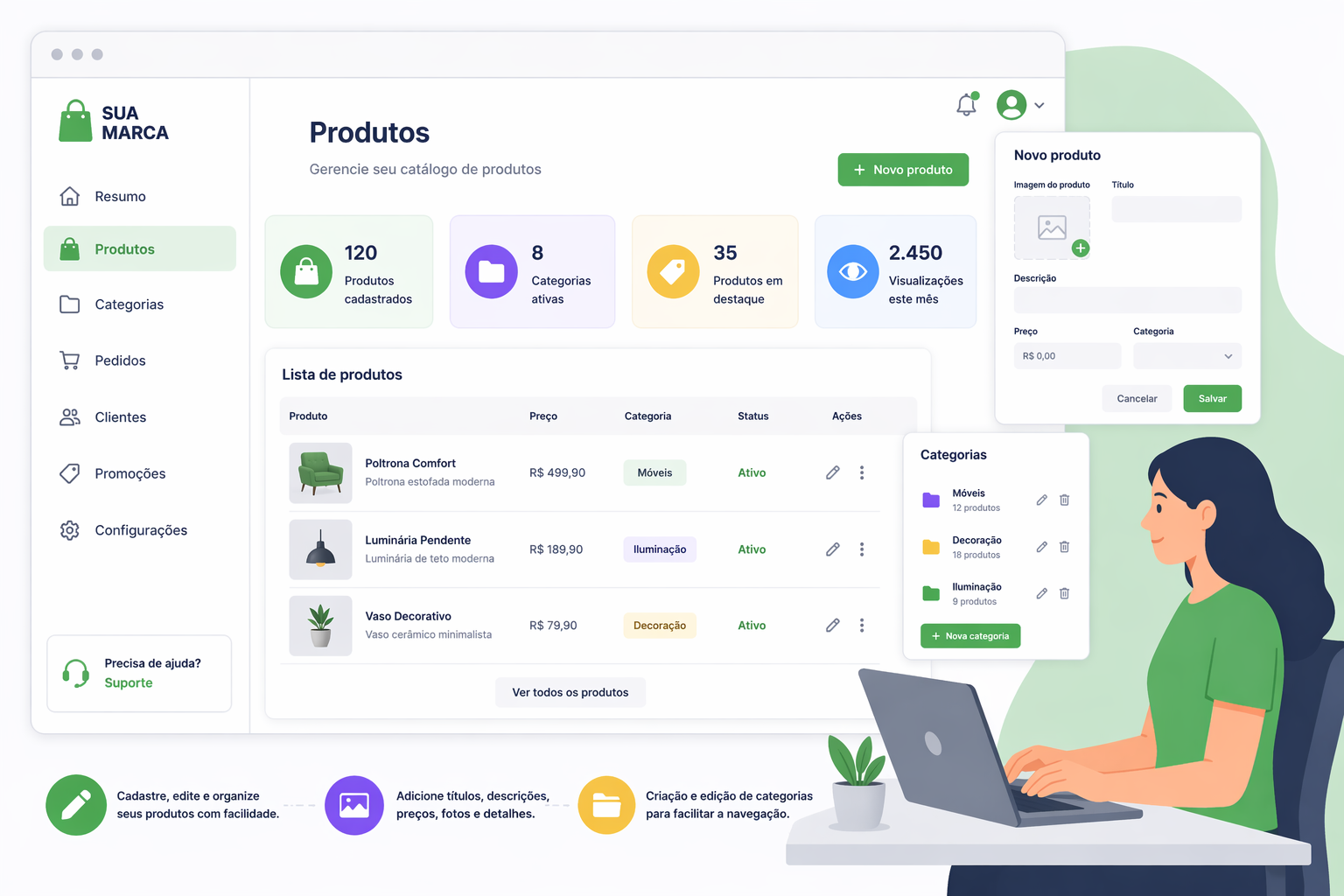 Painel Administrativo